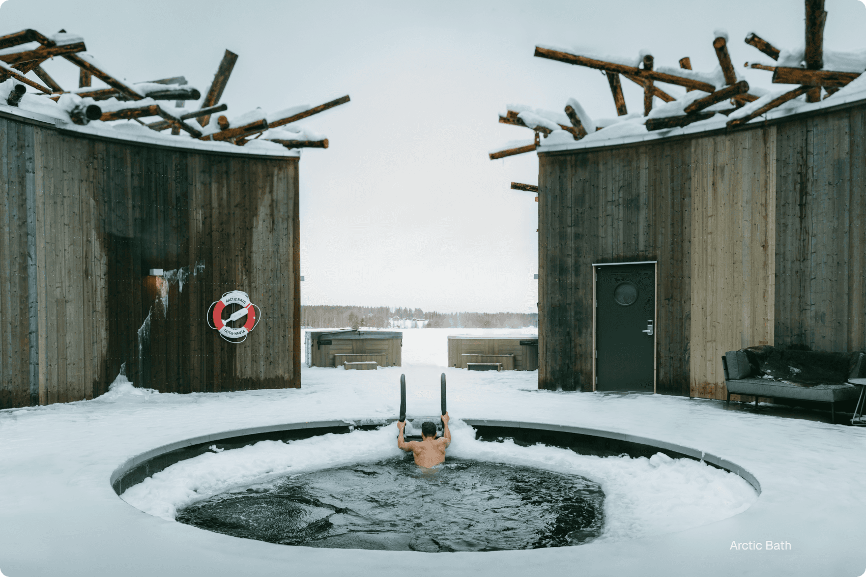 Image from arctic bath
